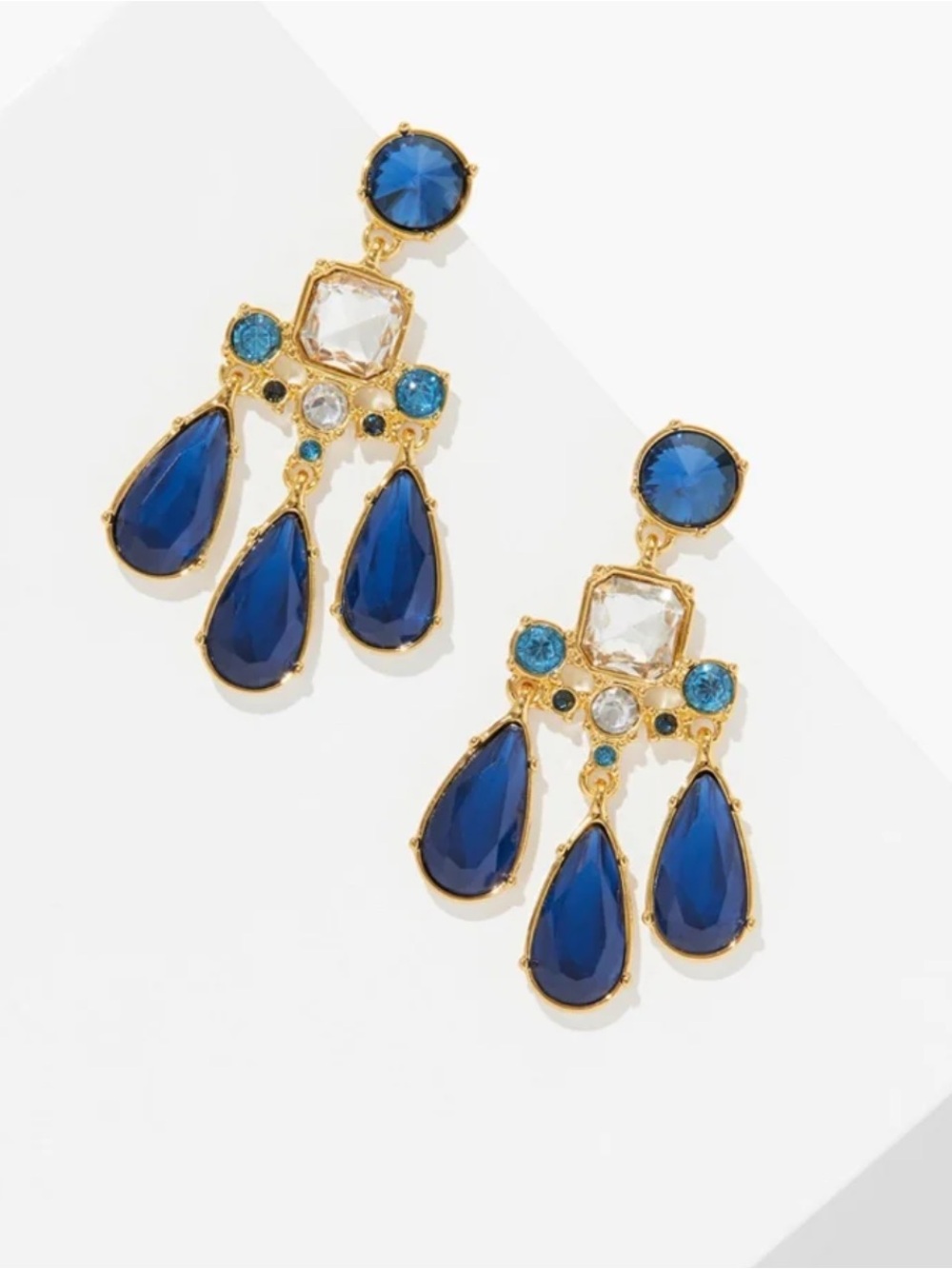 Talbots Sparkling Drop Earrings